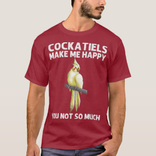 Camiseta Gracioso Regalo De Cockatiel Para Hombres Mujeres