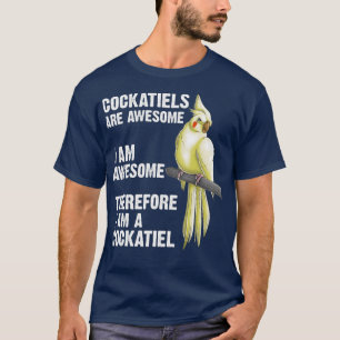 Camiseta Gracioso Regalo De Cockatiel Para Hombres Mujeres 