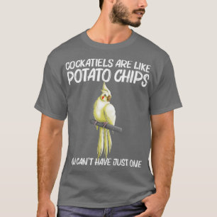 Camiseta Gracioso Regalo De Cockatiel Para Hombres Mujeres 
