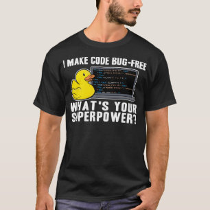 Camiseta Gracioso regalo de codificación de superpotencia d
