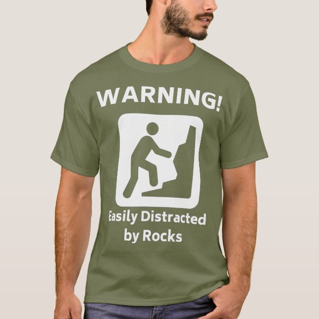Camiseta Gracioso regalo de coleccionista de minerales de R (Anverso)