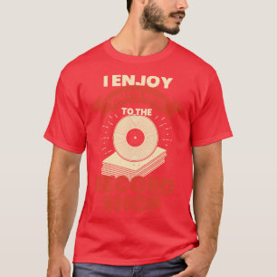 Camiseta Gracioso regalo de coleccionista de registros de v