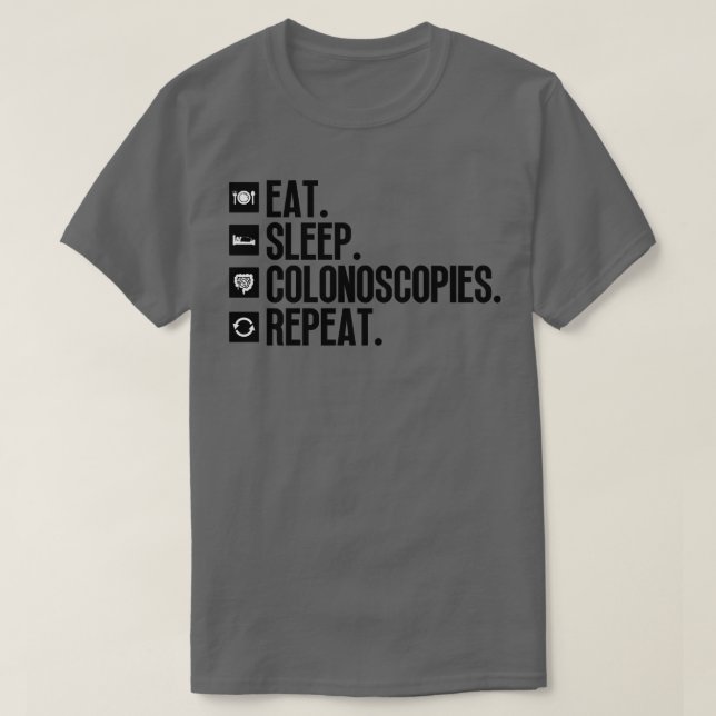 Camiseta Gracioso regalo de colonoscopia (Diseño del anverso)