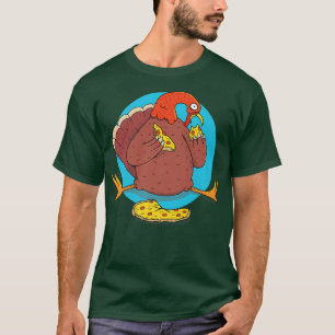 Camiseta Gracioso regalo de comida para pizza de ave de pav