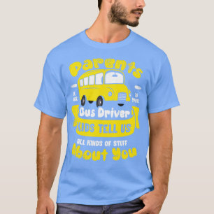 Camiseta Gracioso regalo de conductor de autobús escolar