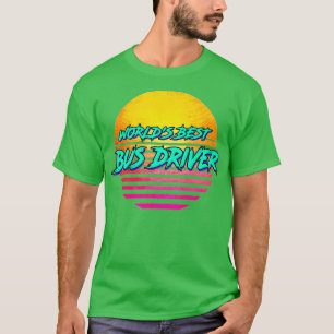 Camiseta Gracioso regalo de Conductor de Autobús Retro de l