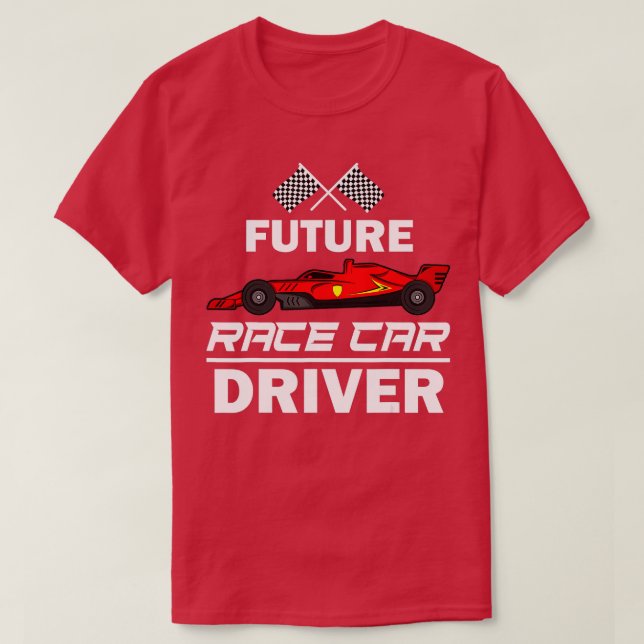 Camiseta Gracioso Regalo De Conductor De Autos De Carrera P (Diseño del anverso)