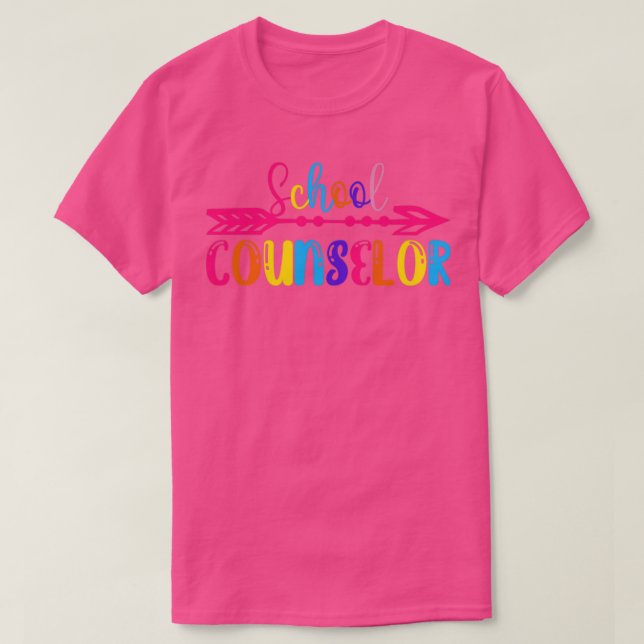 Camiseta Gracioso regalo de consejero escolar (Diseño del anverso)