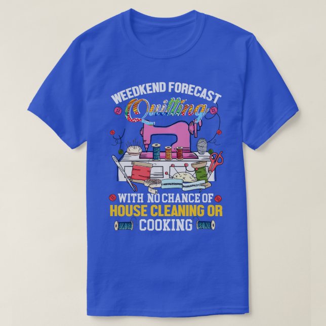 Camiseta Gracioso regalo de coser para el peinado (Diseño del anverso)