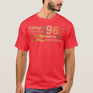 Camiseta Gracioso regalo de cumpleaños 1962 para los hombre