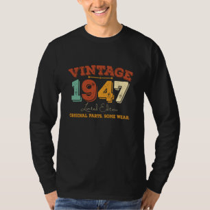 Camiseta Gracioso regalo de cumpleaños 78 años de antigüeda