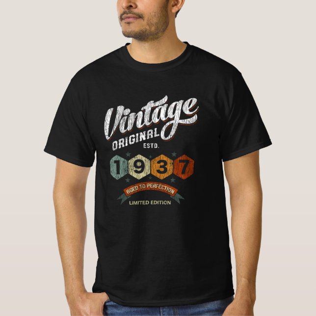 Camiseta Gracioso regalo de cumpleaños 88 años de antigüeda (Anverso)
