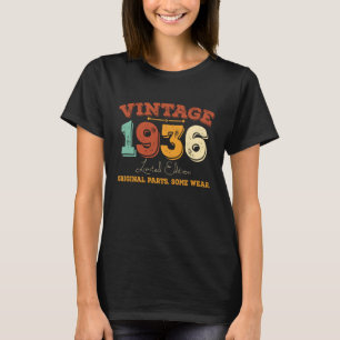 Camiseta Gracioso regalo de cumpleaños 89 años de antigüeda