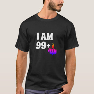 Camiseta Gracioso regalo de cumpleaños número 100, 99 más u