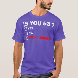 Camiseta Gracioso regalo de cumpleaños para adultos cincuen