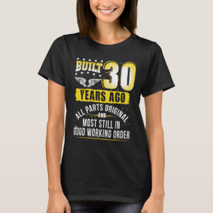 Camiseta Gracioso regalo de cumpleaños por día B por 30 a