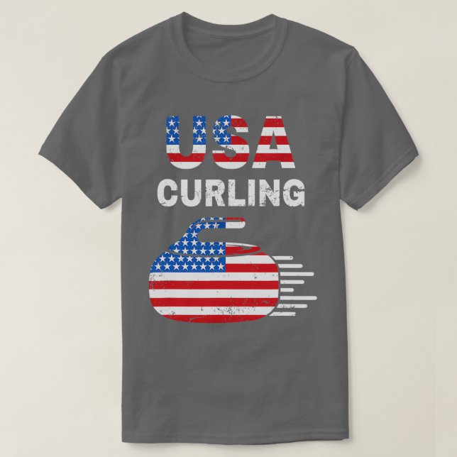 Camiseta Gracioso Regalo De Curling Para Hombres Mujeres Ju (Diseño del anverso)