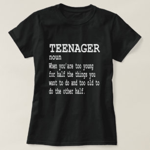 Camiseta Gracioso regalo de definición para adolescentes