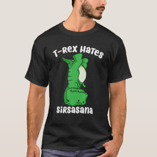 Camiseta Gracioso regalo de dinosaurio Guay T-rex odia a Si