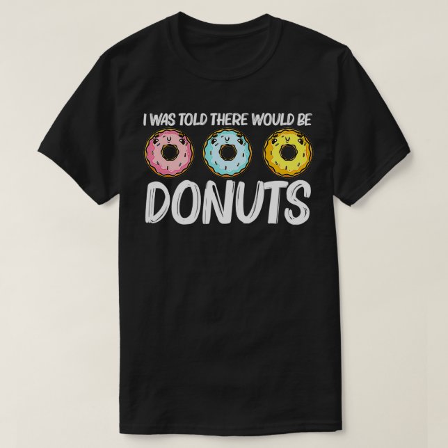 Camiseta Gracioso Regalo De Donut Para Hombres Mujeres De O (Diseño del anverso)