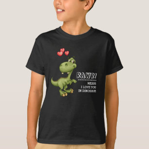 Camiseta Gracioso regalo de El día de San Valentín de dinos