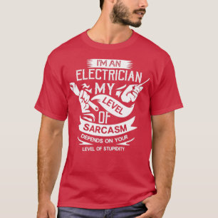 Camiseta Gracioso regalo de Electricista Wireman