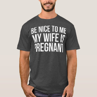 Camiseta Gracioso regalo de embarazo para el marido de la e