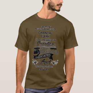Camiseta Gracioso Regalo De Empleados Financieros Para Homb
