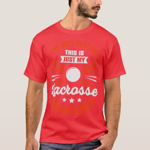 Camiseta Gracioso regalo de entrenador de coaching Lacrosse