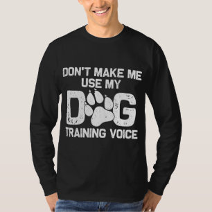 Camiseta Gracioso Regalo De Entrenador De Perros Para Hombr