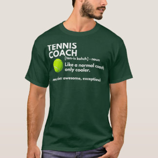 Camiseta Gracioso regalo de entrenador en definición de ent