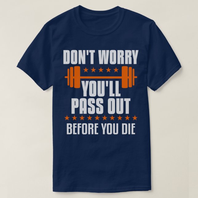 Camiseta Gracioso regalo de entrenamiento para entusiastas  (Diseño del anverso)