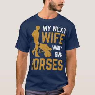 Camiseta Gracioso regalo de equitación para caballos de gra