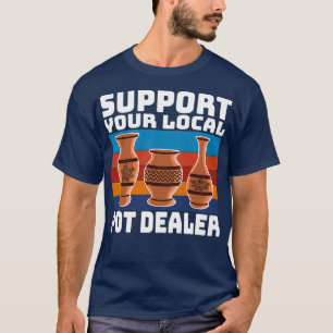 Camiseta Gracioso regalo de escultura de cerámica apoya tu 