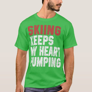 Camiseta Gracioso Regalo De Esquí Para Hombres Mujeres Esqu