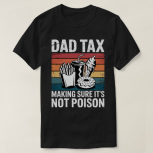 Camiseta Gracioso regalo de Fast Food Poison Tester   Impue