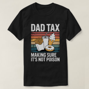 Camiseta Gracioso regalo de Fast Food Poison Tester   Impue