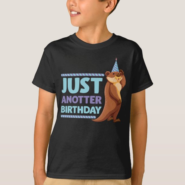 Camiseta Gracioso regalo de fiesta de cumpleaños a los niño (Anverso)