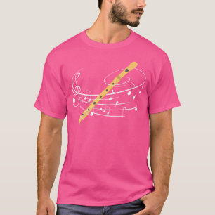 Camiseta Gracioso regalo de flauta de flauta de flauta