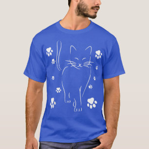 Camiseta Gracioso regalo de gato Meh para los amantes del g