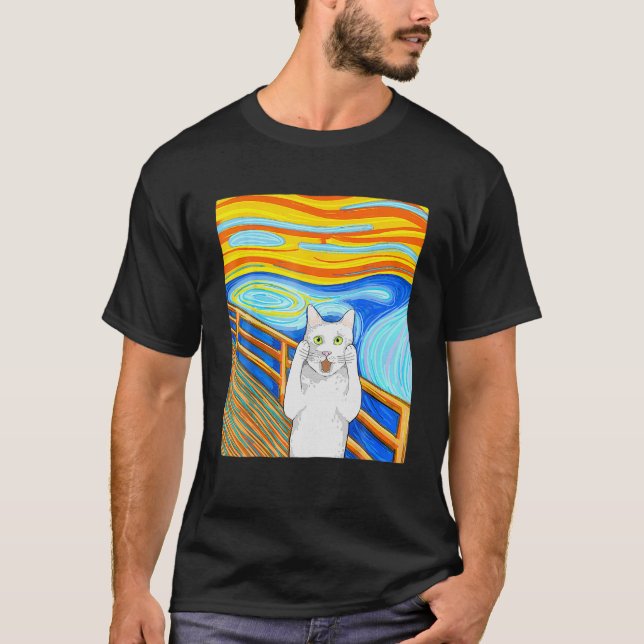 Camiseta Gracioso Regalo De Gato Para Los Amantes Del Gato (Anverso)