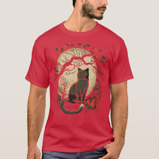 Camiseta Gracioso regalo de gato retro vintage al estilo ja