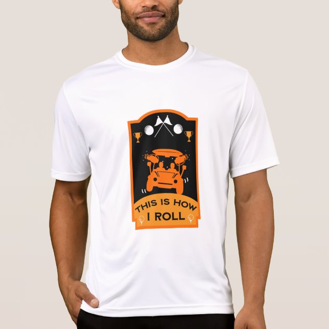 Camiseta Gracioso Regalo De Golf Para Principiantes (Anverso)