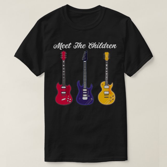Camiseta Gracioso Regalo De Guitarra Para Jugadores De Guit (Diseño del anverso)