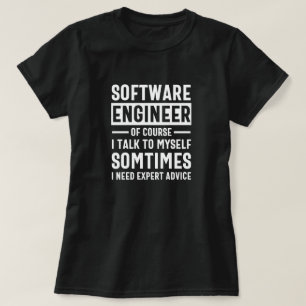 Camiseta Gracioso regalo de ingeniero de software de progra