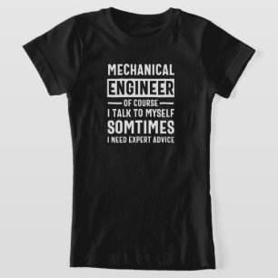 Camiseta Gracioso regalo de ingeniero mecánico
