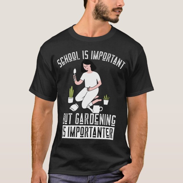 Camiseta Gracioso regalo de jardinería para jardineros (Anverso)