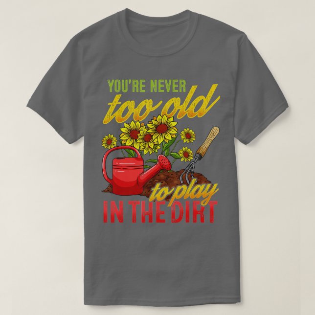 Camiseta Gracioso regalo de jardinería para plantas de jard (Diseño del anverso)