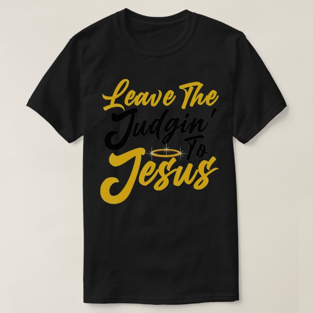 Camiseta Gracioso Regalo De Jesús Para Los Hombres Las Muje (Diseño del anverso)