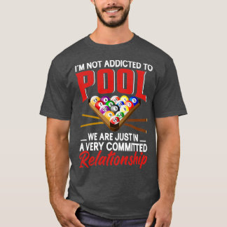 Camiseta Gracioso Regalo De Jugador De Piscina Para Hombres